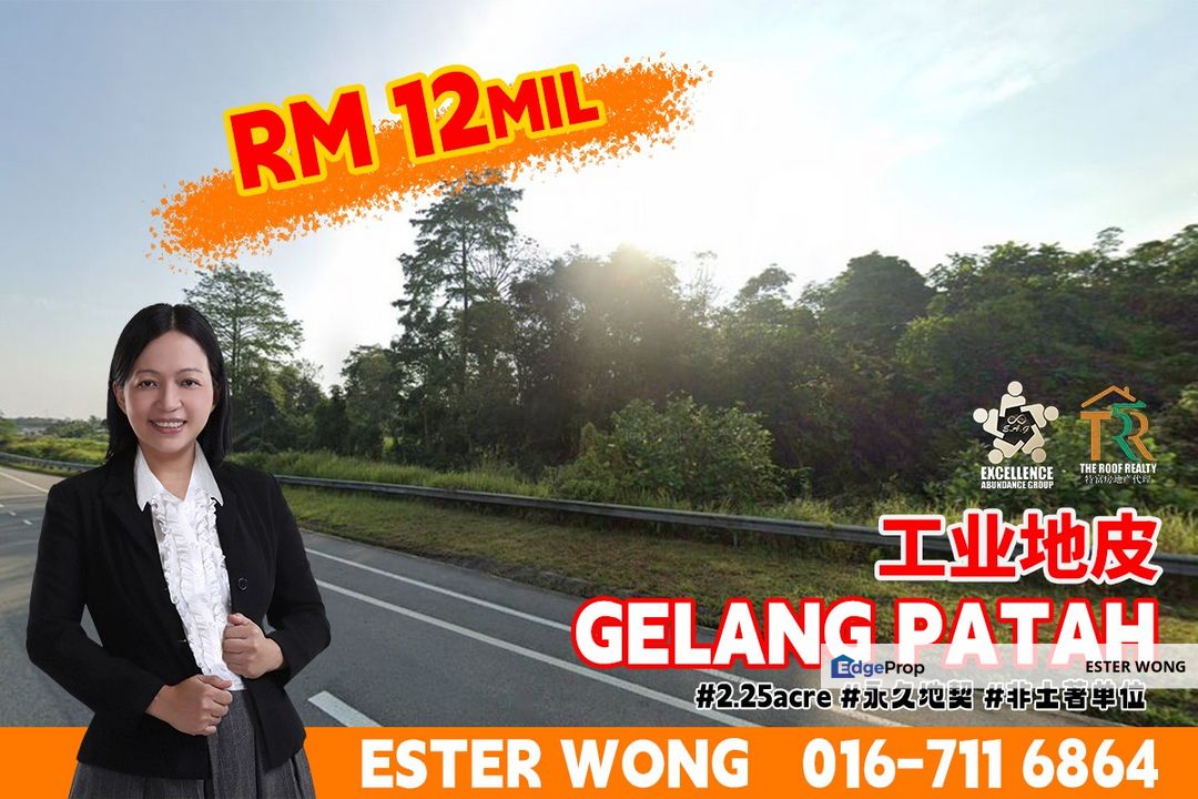 Gelang Patah Industrial Land For Sale, Johor, Gelang Patah