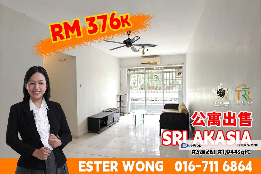 Sri Akasia 3 Bedroom Unit For Sale, Johor, Tampoi