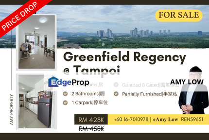 Greenfield Regency Taman Tampoi Indah Johor Bharu Johor Apartment For Sale, Johor, Tampoi