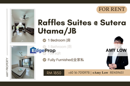 The Raffles Suites Sutera Utama Skudai Johor Condominium For Rent, Johor, Skudai