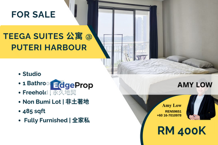 Teega Suites Puteri Harbour Iskandar Puteri Johor Apartment For Sale, Johor, 