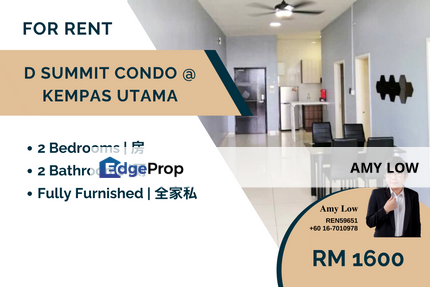 D Summit Residences Johor Bahru Johor For Rent, Johor, Johor Bahru