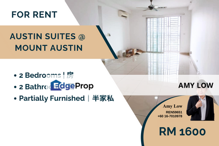 Austin Suites Johor Bahru Johor Apartment For Rent, Johor, Johor Bahru