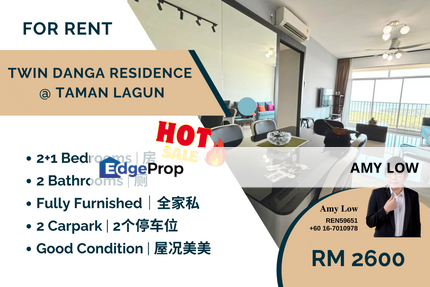 Twin Danga Residence Johor Bahru Johor Apartment For Rent, Johor, Johor Bahru