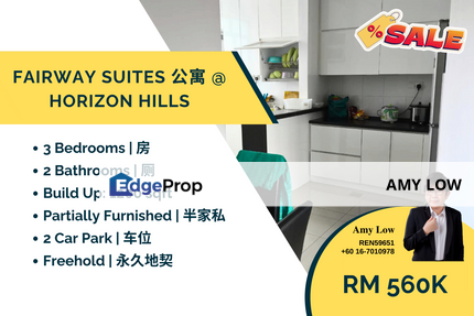 Fairway Suites Horizon Hills Johor For Sale, Johor, Horizon Hills