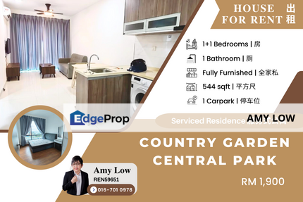 Country Garden Central Park Phase 1 Johor Bahru Johor Condominium For Rent, Johor, Johor Bahru