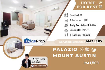 Palazio Mount Austin Johor Bahru Aparment For Rent, Johor, Johor Bahru