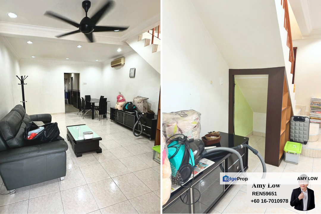 Double Storey Terracce House Taman Bestari Indah Ulu Tiram For Rent, Johor, Ulu Tiram