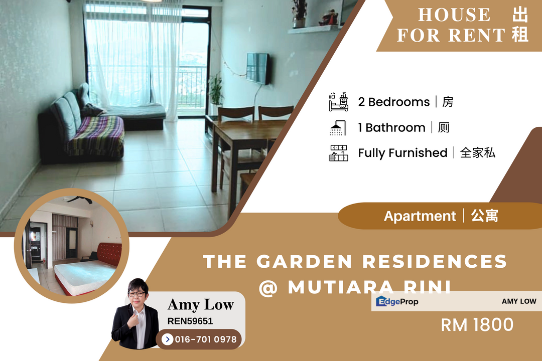 The Garden Residences Skudai Johor For Rent, Johor, Skudai