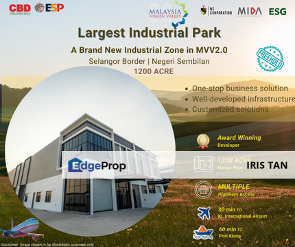 New Industrial Park Cluster Factory Bandar Baru Enstek Seremban For Sale, Negeri Sembilan, Seremban