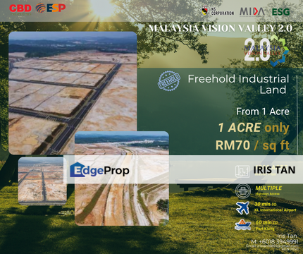Brand New Industrial Land at Kuala Lumpur International Cargo, Negeri Sembilan, Nilai