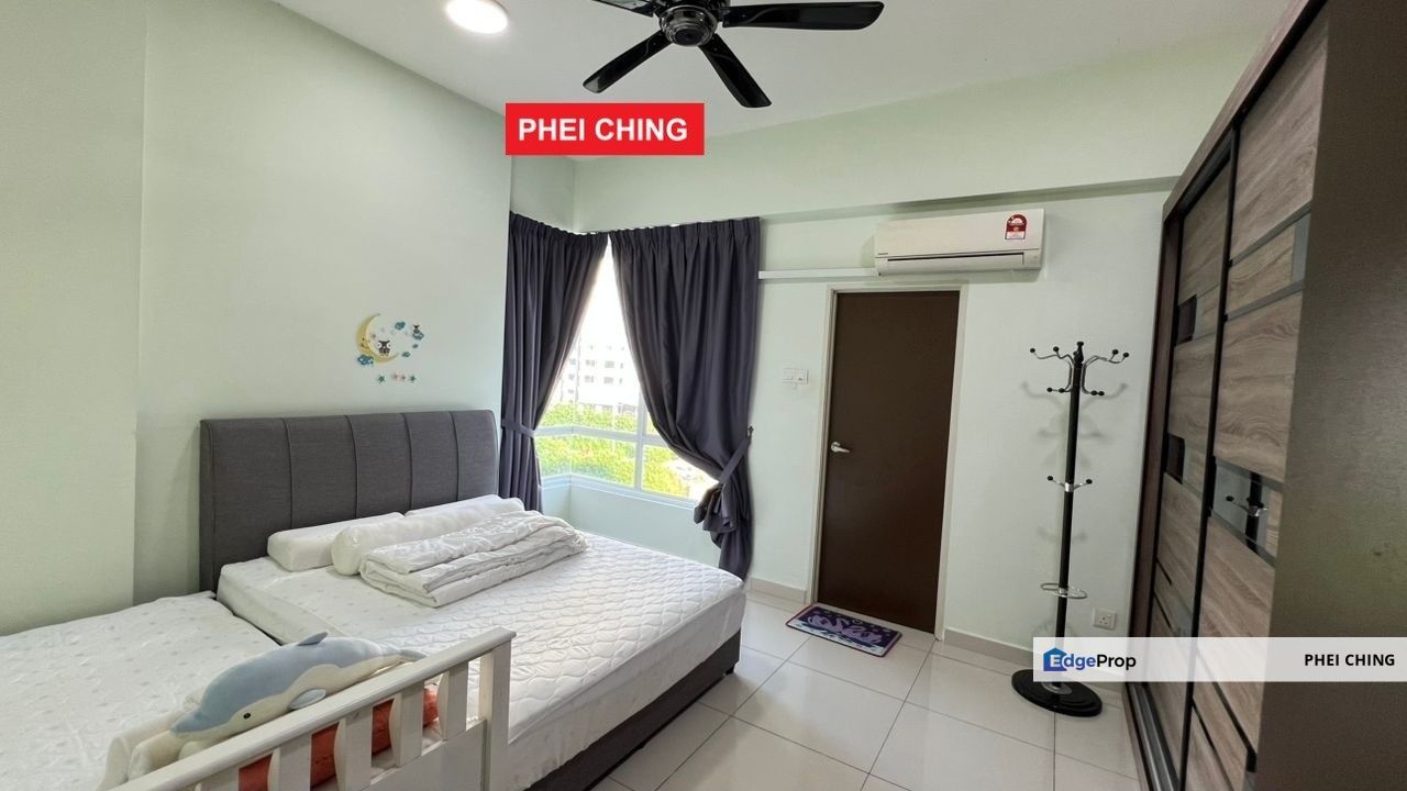 Teluk Kumbar, Bayan Lepas - D'Zone Condominium For Sale - Renovated & Furnished - RM525,000 only, Penang, Bayan Lepas