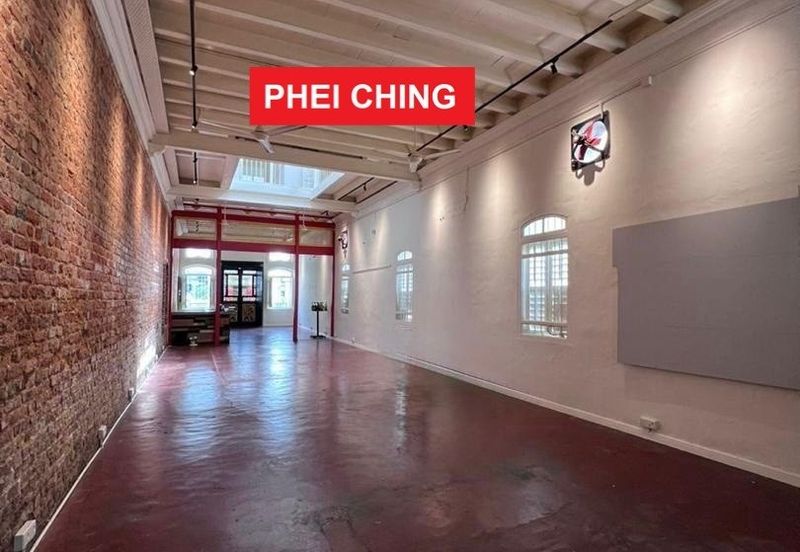 Lorong Stewart, Georgetown (UNESCO ZONE) - Rare Corner Heritage Shop Lot for Rent