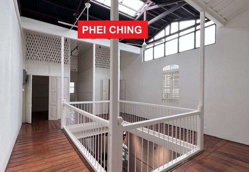 Lorong Stewart, Georgetown (UNESCO ZONE) - Rare Corner Heritage Shop Lot for Rent