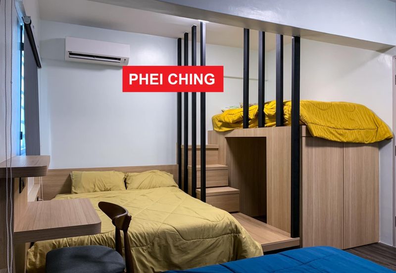 Dua Residensi @ Teluk Kumbar - Stylish Fully Renovated and Furnished Unit for Sale - RM250,000 only