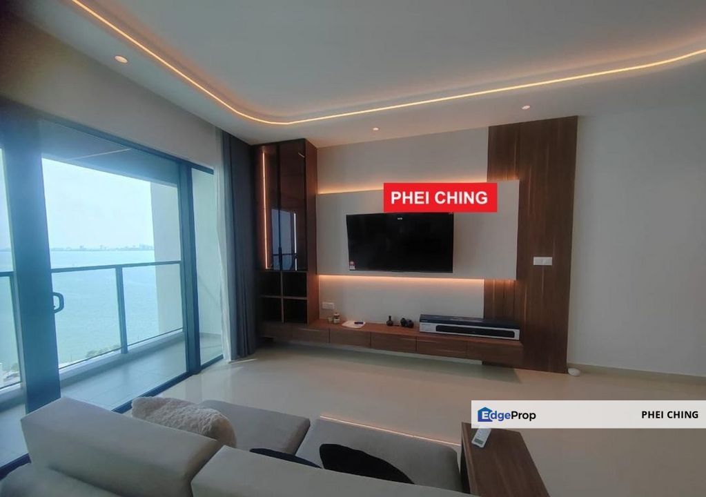 Mezzo @ The Light City, Gelugor - Spacious Seaview Luxury Living for RENT - RM6400 only, Penang, Gelugor