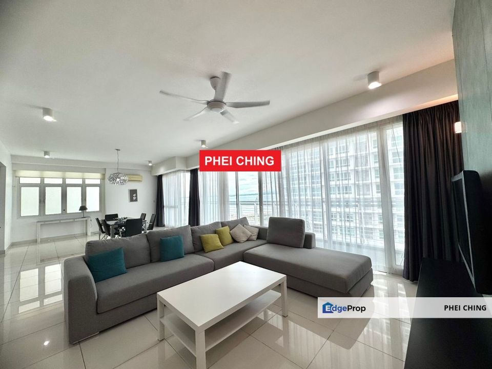 Gurney Paragon @ George Town - Prestigious Seafront Living Fully Furnished Unit for RENT - RM7000, Penang, Persiaran Gurney