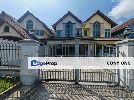 Impian emas,Double storey superlink house,kitchen extend, Johor, Skudai