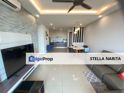 Molek Regency Dual Key Unit 2+1 Bedroom +Studio For Sale/Fully Renovated/Corner Lot/Fully Furnish, Johor, Johor Bahru