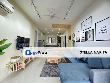 Amberside Country Garden Danga Bay 3bed 3bath/Fully Furnish/Airbnb Decorataion Unit For rent, Johor, Johor Bahru