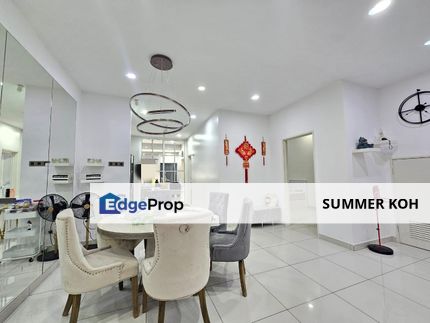 D Infiniti Damai Perdana 2 Storey Terrace FOR SALE, Freehold, Good condition, Nice ID Renovated, Fully Furnished, Kuala Lumpur, Cheras
