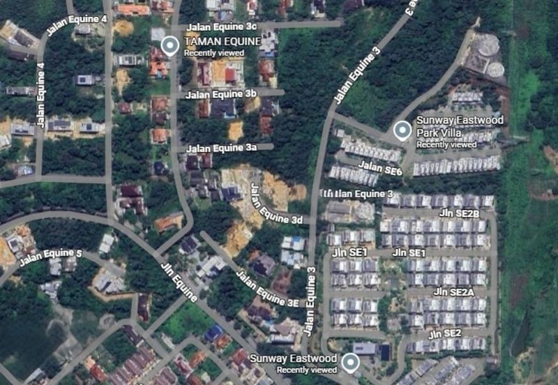 Jalan Equine, Taman Equine