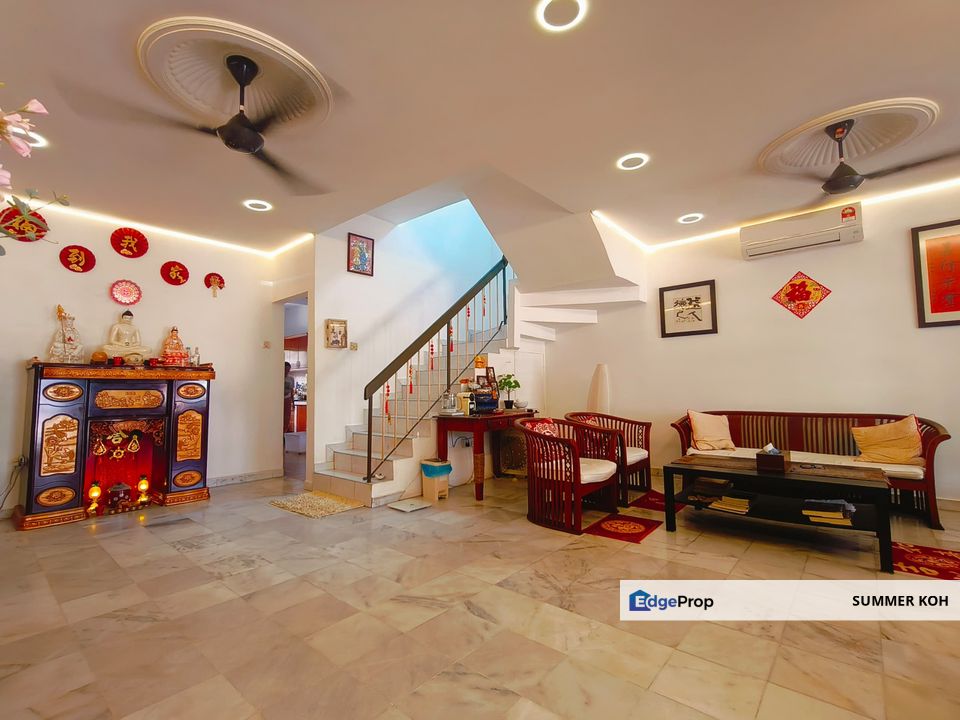 Taman Cempaka, Ampang, 2 Storey EndLot Terrace For Sale, price dropped, renovated & extended with approval, Selangor, Ampang