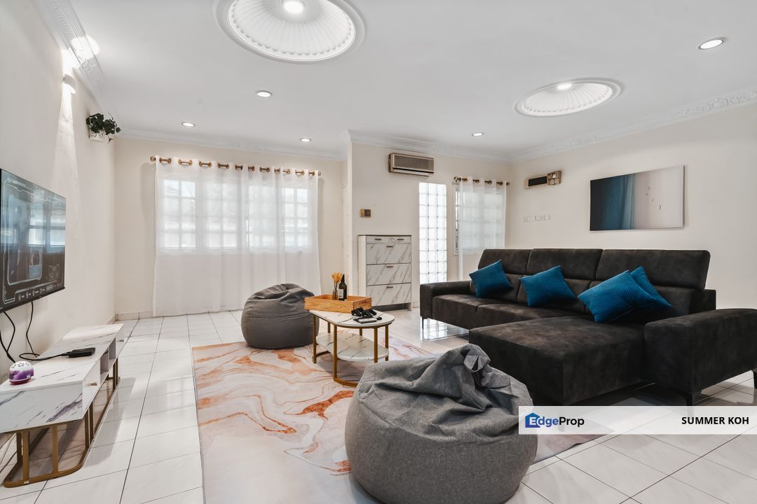 Happy Garden Kuchai Lama, 2 Storey Terrace House For Rent, fully furnished, ready move in, Kuala Lumpur, Kuchai Lama