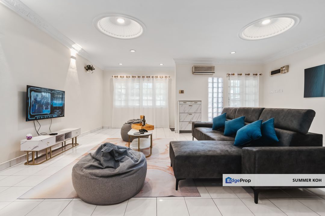 Happy Garden Kuchai Lama, 2 Storey Terrace House For Rent, fully furnished, ready move in, Kuala Lumpur, Kuchai Lama