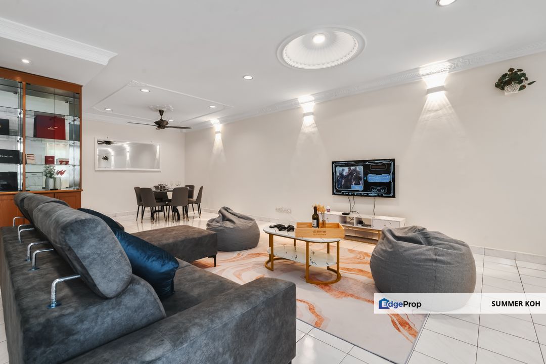 Happy Garden Kuchai Lama, 2 Storey Terrace House For Rent, fully furnished, ready move in, Kuala Lumpur, Kuchai Lama