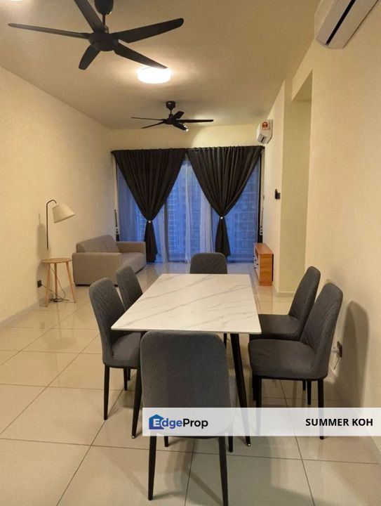 The Era, Duta North Segambut For Rent, 3+1 rooms, fully furnished, Nearby Mont Kiara & KLCC, Easy access to DUKE & SPRINT Expressway, Kuala Lumpur, Segambut