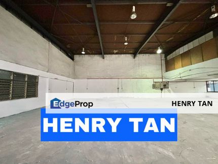 Perai Semi-Detached Warehouse Factory For Rent at Prai WELL MAINTAINED, Penang, Prai
