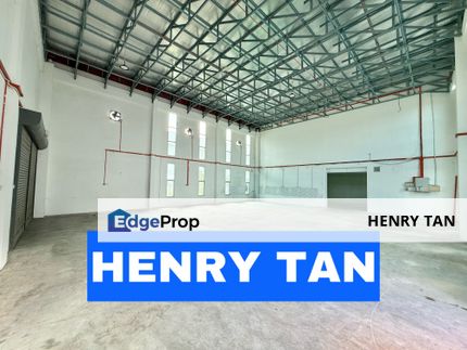 Kawasan Perindustrian Bukit Minyak Detached Warehouse Factory For Rent GOOD CONDITION Simpang Ampat, Penang, Bukit Minyak