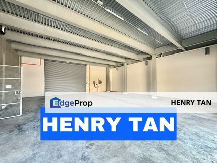 BEST CONDITION Semi-Detached Warehouse Factory For Rent at Juru IKS near Science Park, Penang, Simpang Ampat