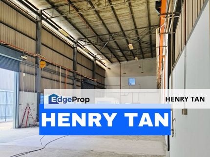 Juru Semi-D Warehouse Factory For Rent Well Maintained Facing Mainroad near Science Park, Penang, Simpang Ampat