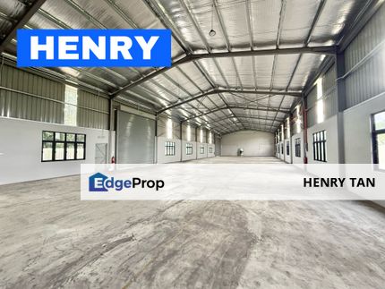 Detached Warehouse Factory For Rent at Alma Bukit Mertajam MOVE IN READY, Penang, Bukit Mertajam