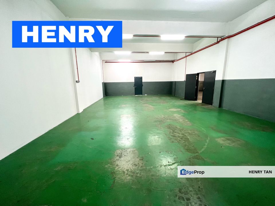 READY TO MOVE IN Detached Warehouse Factory For Rent at Bukit Minyak, Penang, Bukit Mertajam