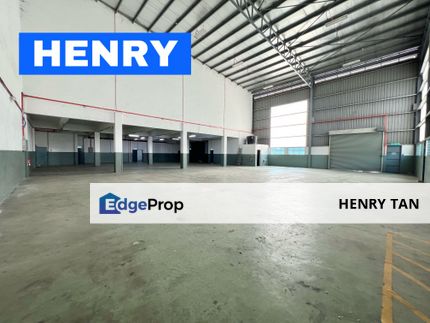 READY TO MOVE IN Detached Warehouse Factory For Rent at Bukit Minyak, Penang, Bukit Mertajam