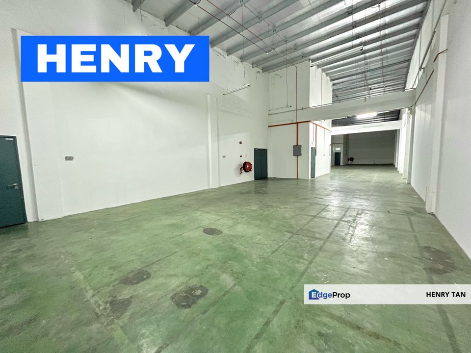 READY TO MOVE IN Detached Warehouse Factory For Rent at Bukit Minyak, Penang, Bukit Mertajam