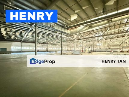 WELL MAINTAINED Perai Detached Warehouse Factory For Rent Prai Industrial, Penang, Prai