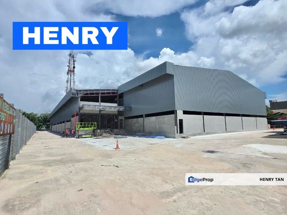 Bukit Minyak Detached Factory Warehouse For Rent BEST CONDITION, Penang, Bukit Mertajam