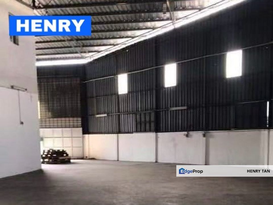 Permatang Tinggi Warehouse Factory For Rent near Bukit Minyak FULL COVERED, Penang, Permatang Tinggi
