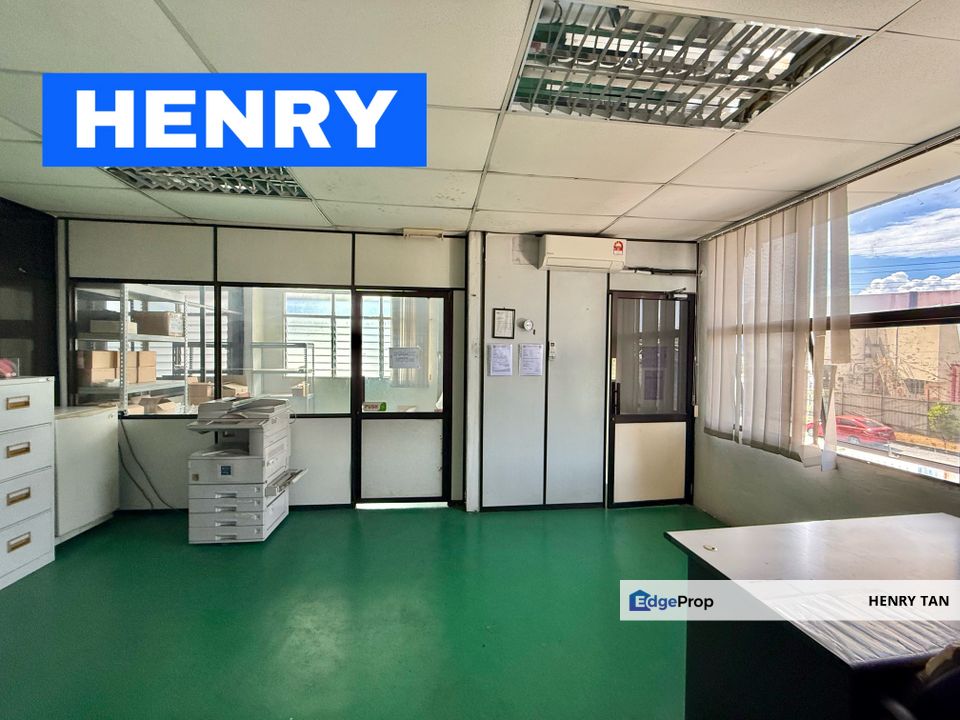 Perai Semi-Detached Warehouse Factory For Rent Taman Pelangi Prai, Penang, Prai