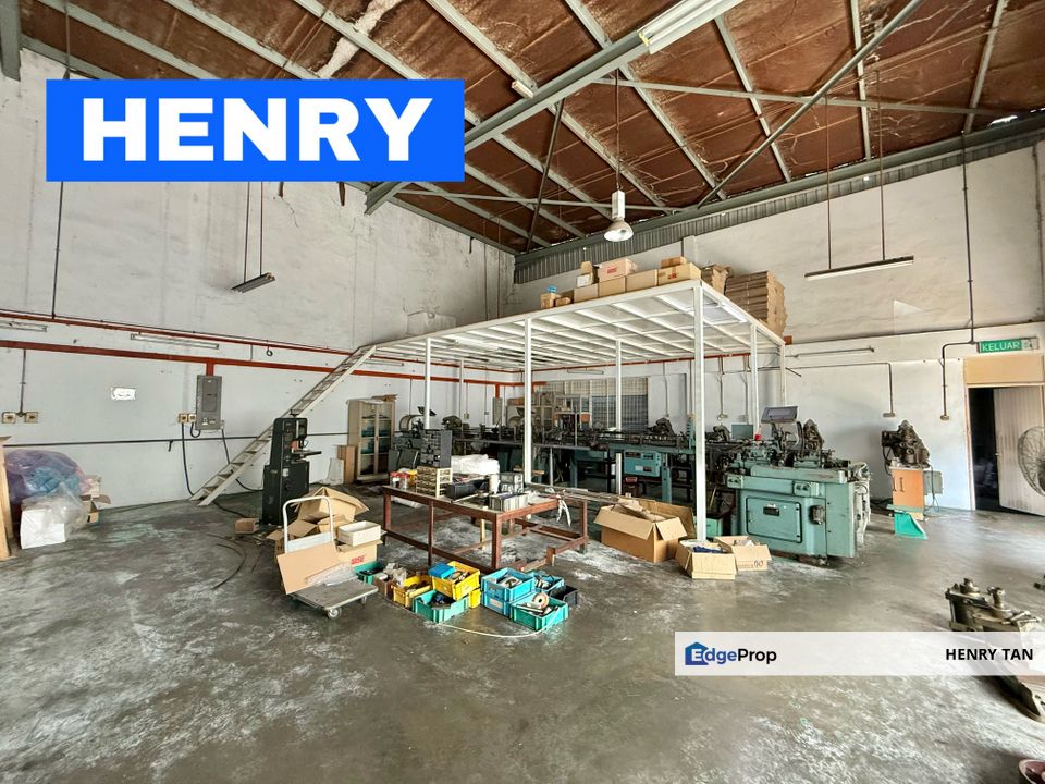 Perai Semi-Detached Warehouse Factory For Rent Taman Pelangi Prai, Penang, Prai