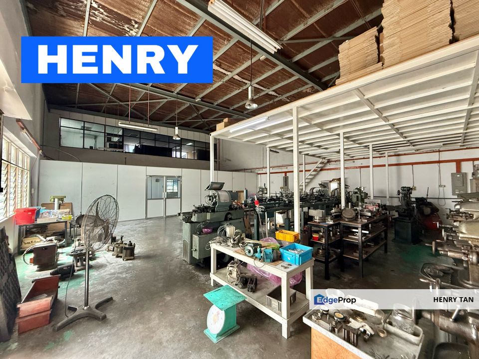 Perai Semi-Detached Warehouse Factory For Rent Taman Pelangi Prai, Penang, Prai