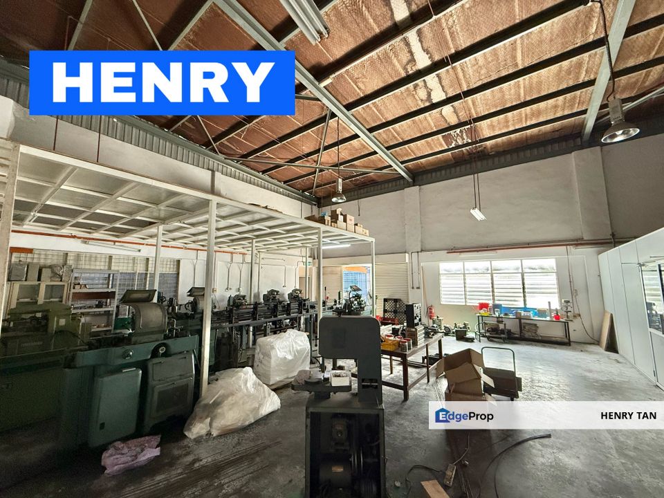 Perai Semi-Detached Warehouse Factory For Rent Taman Pelangi Prai, Penang, Prai