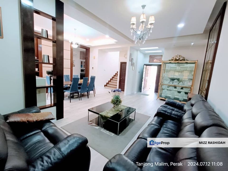 Proton City Tanjung Malim Double Storey Semi Detached House FULLY FURNISHED, Perak, Batang Padang