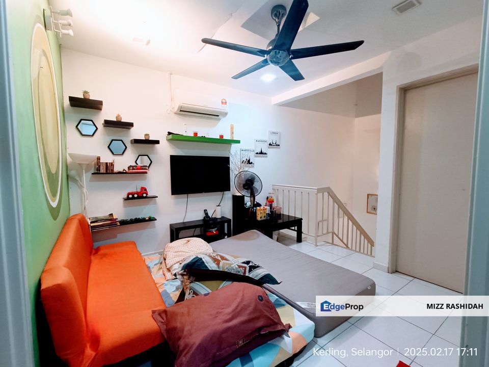 Citrina Bernam Jaya sebelah Tol Tanjung Malim Double Storey Semi Detached Cluster House Extended, Selangor, Kerling