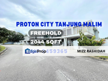 Proton City Tanjung Malim Double Storey Semi Detached Cluster House facing open. , Perak, Batang Padang