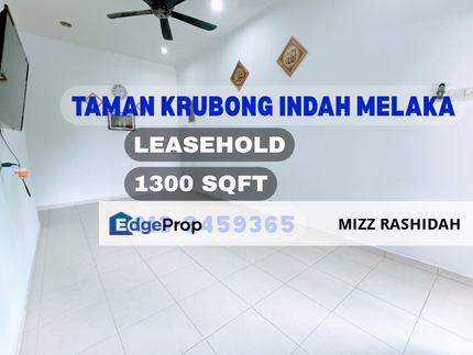 Taman Krubong Indah Melaka Rumah Teres Setingkat Extended, Melaka, Krubong